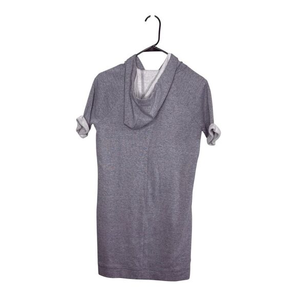 Under Armour Fighting Irish Notre Dame grey tunic dress hooded pockets small - Picture 3 of 6